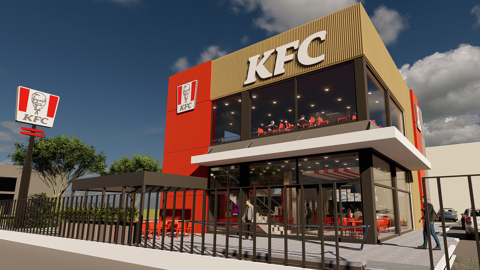 Proyecto KFC Drive-through / KWA